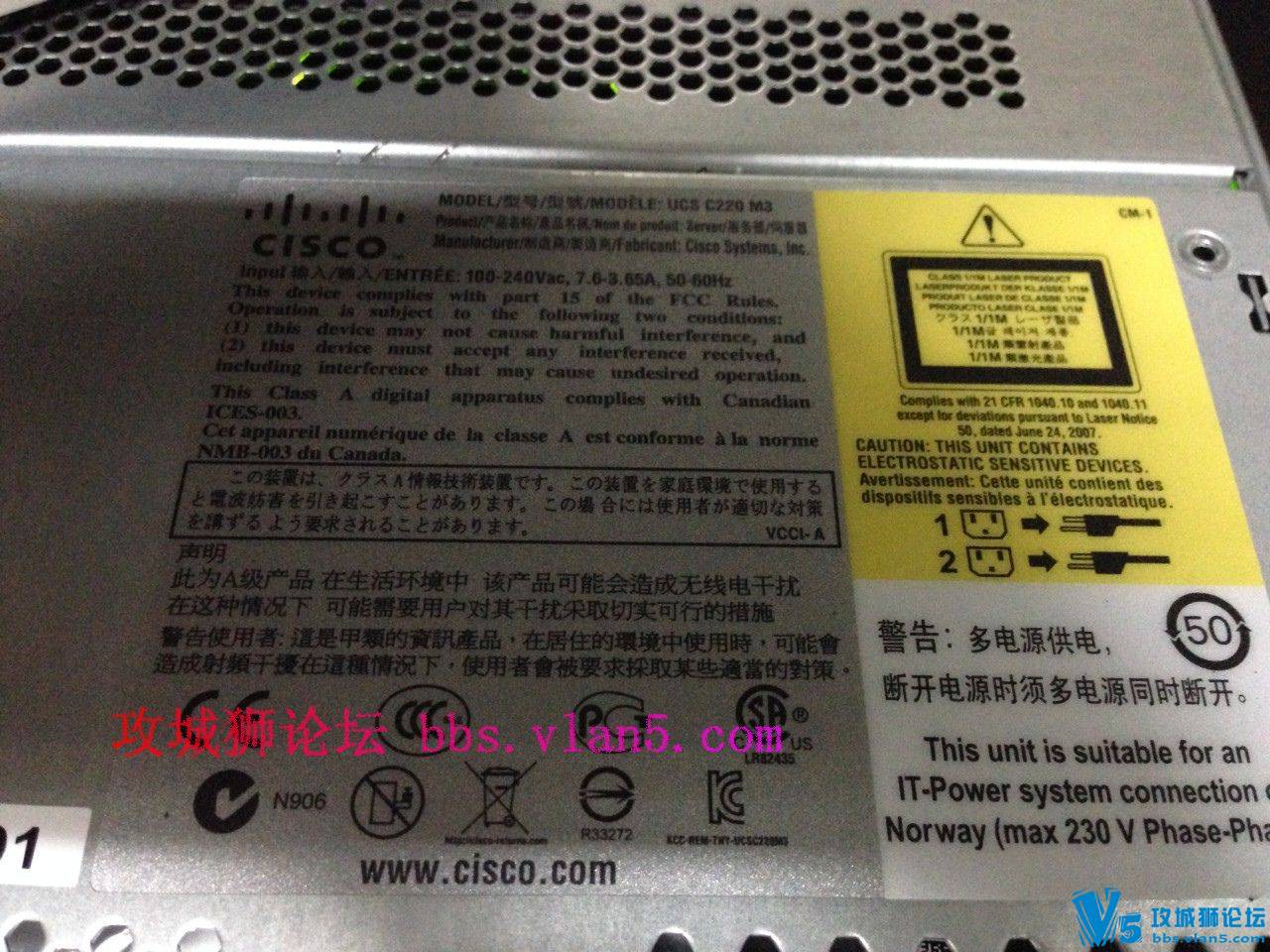 Cisco˼ UCS C220 BE6K BE6000 server
