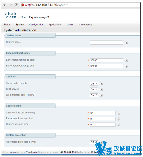 ˼������ʵ���ֲ�֮VCS series&Cisco Expressway series��ʼ��