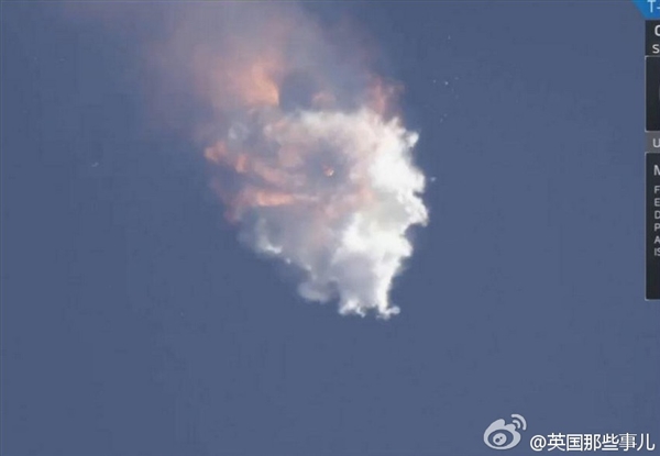 SpaceX�������2���Ӻ�����ը