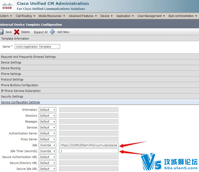νCUCM10.5 ԶעIP绰phone service