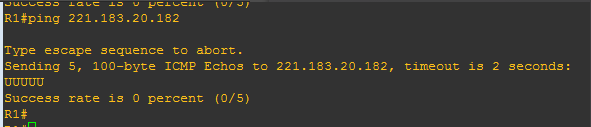 ping��ʱ�����UUUUU��ʲô��˼?��.....��ʲô����???