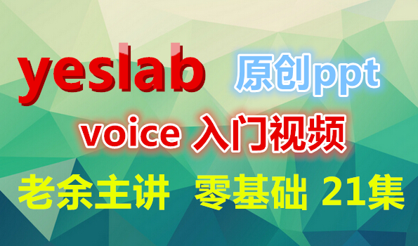 yeslab voice 入门ccna级别视频分享 21集 老余主讲 学习视频 零基础 原创ppt
