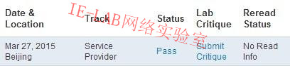 ϲIE-LABͬѧCCIE-SP˳PASS