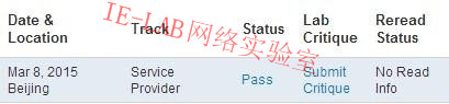 ϲIE-LABͬѧCCIE-SP˳PASS
