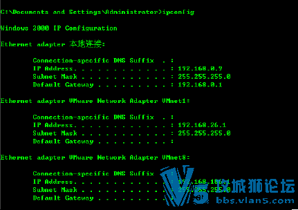 vmware߼̳ Windows 2000RRASܽHost-OnlyInternet