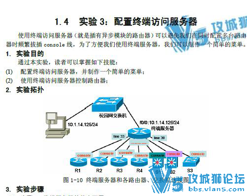  ����terminal-server ��·������ô������·�������ߵ� ��console�ӿ�������