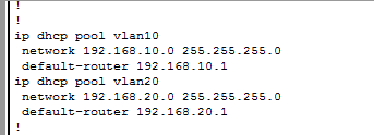 ����˼�Ƶ�DHCP������ ��ôͬʱ��2��vlan�ĵ�ַ�Զ�����
