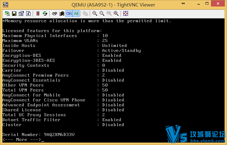 gns3 1.4.4 qemu vms��װASAv952��asdm752 ������