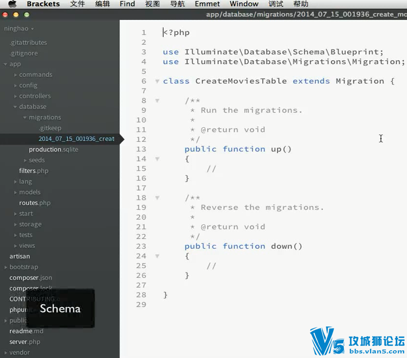laravel���� ������ŵ�PHP���Э�� ��ϸ����ʹ����Ƶ �����ݿ�γ�