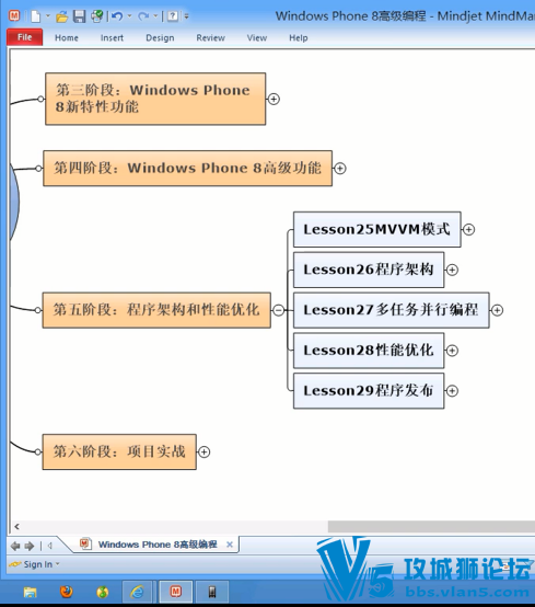 Windows Phone8֮ƽ̨���� 7�׶�16���γ���Ƶ�̳�+���Լ���