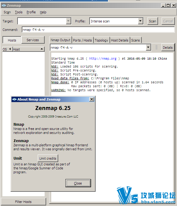Zenmap�߼�linux������ɨ�蹤��(Ӣ�İ�,��̫����...)