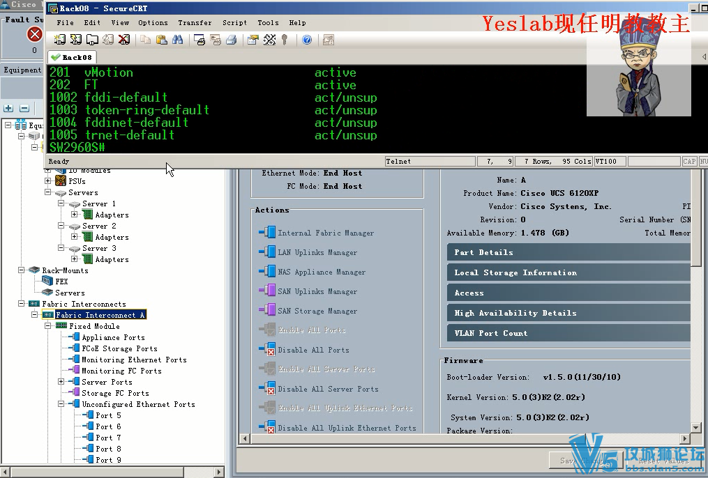 [�ɻ�]CCIE DC USC���İ� Yeslab�������̽����������� (17�� �����γ�)