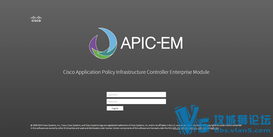 �x�����������̽���APIC-EM��װ