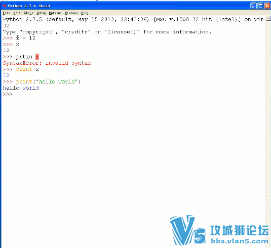 ս Python 2.7.5 ŻƵ̳ 12