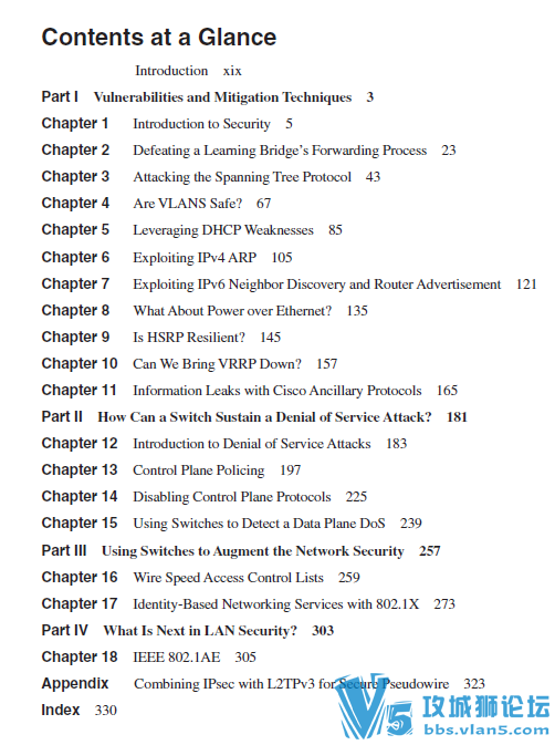 Cisco Press LAN Switch Security Sep 2007 局域网安全 英文电子版 教主标注版