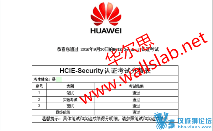 ϲ˼ͬѧ2016-930һͨΪHCIE SECԡ