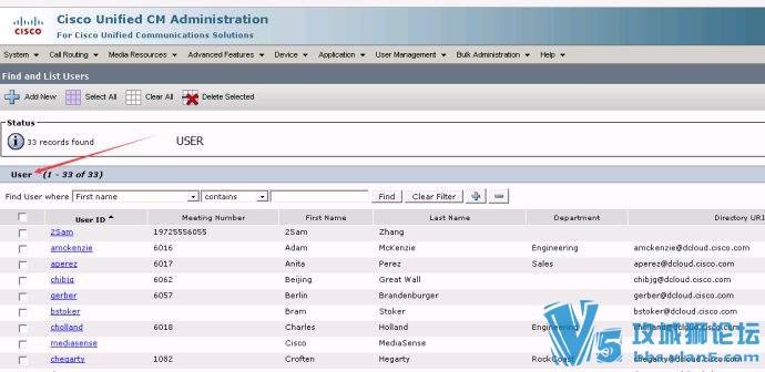 Cisco UC11.0 �¹���1�� Enterprise Group