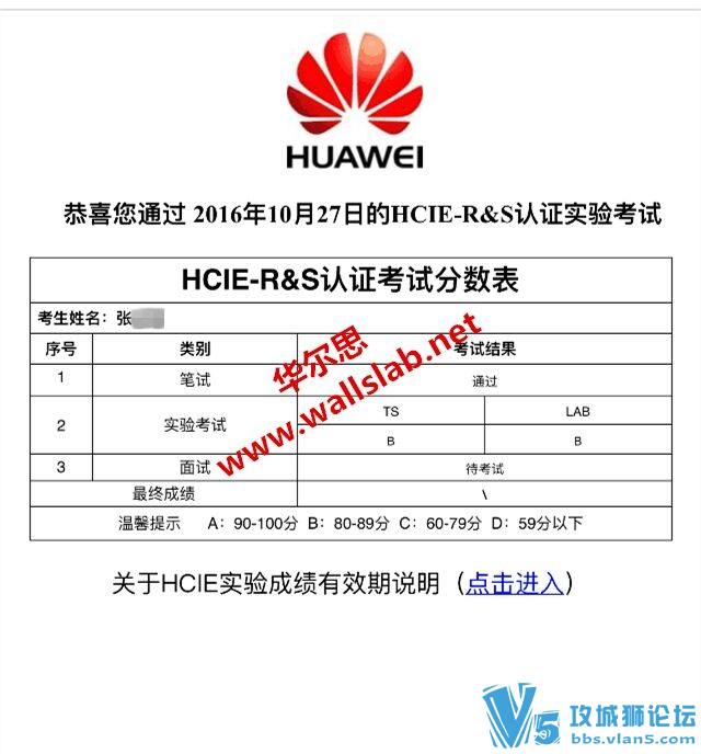ϲ˼ͬѧ2016-10-27˳PASS ΪHCIE RS LAB
