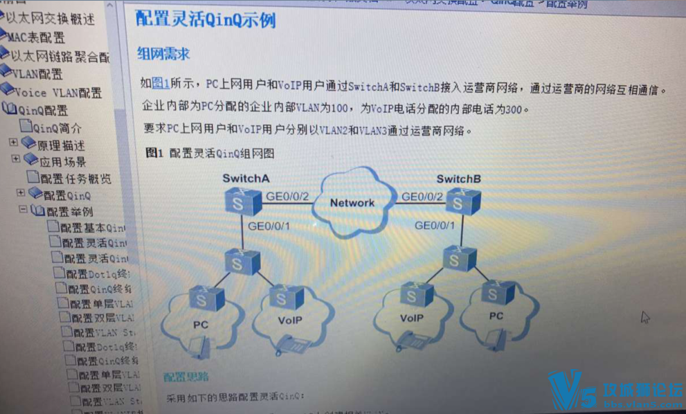 ������ΪQinQ����ʵ��ʵ�������