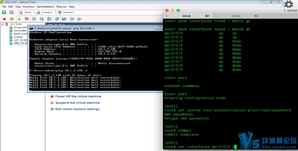 �׷� ���˹���ϵ�� ��˾��������VMWare Esxi�°�װJuniper vMX 15.1 ����.ova�ļ�