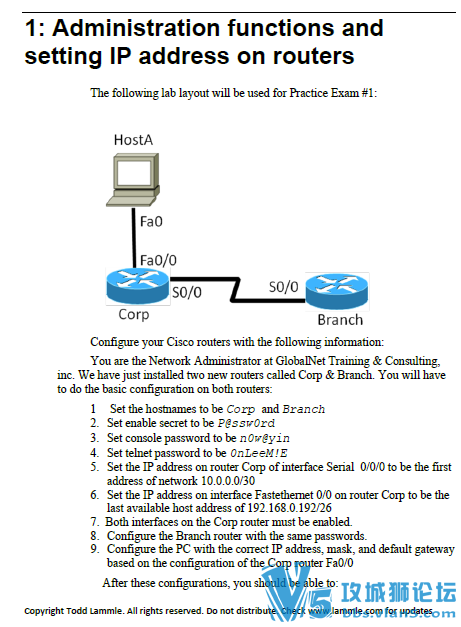CCNA Simulation Exam Practice Guide