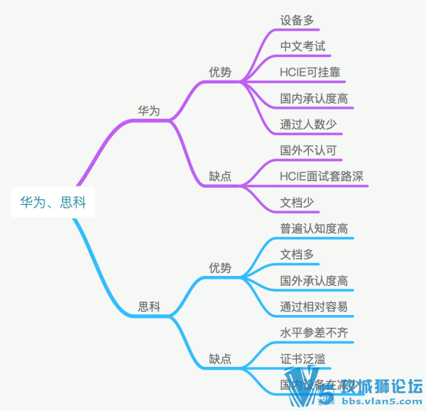 当前国情，是应该考思科还是华为？