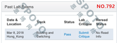 3.8 ŮڵλPASSϲ˼SPOTOѧԱ˳ͨ CCIE-RS LAB