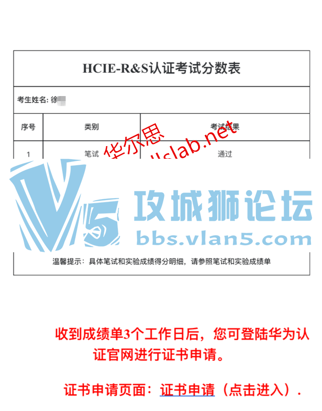 ϲ˼ͬѧ2018.3.15˳pass HCIE RSԣ