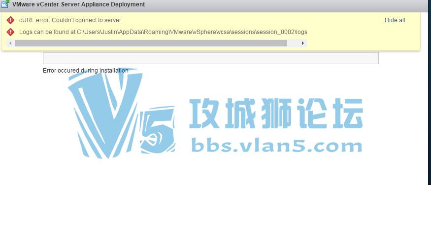 ��װvcsa6.0ʱ����