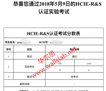 ϲ˼ͬѧ2018-5-9һpass HCIE RS LAB