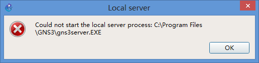win8系统 安装GNS3 2.1.5版本遇到问题