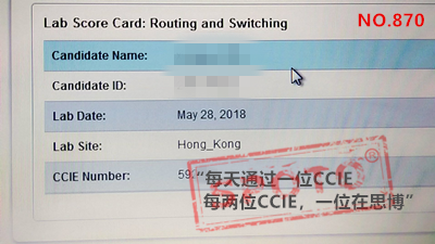 6.6 ϲ˼ѧԱʯ*һpass CCIE RS LAB ԣnice˼870λCCIE