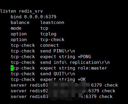 Centos 7 haproxy ��redis TCP���ӵ�����