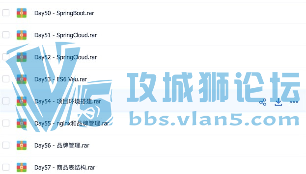SpringCloud乐优商城项目19天实战