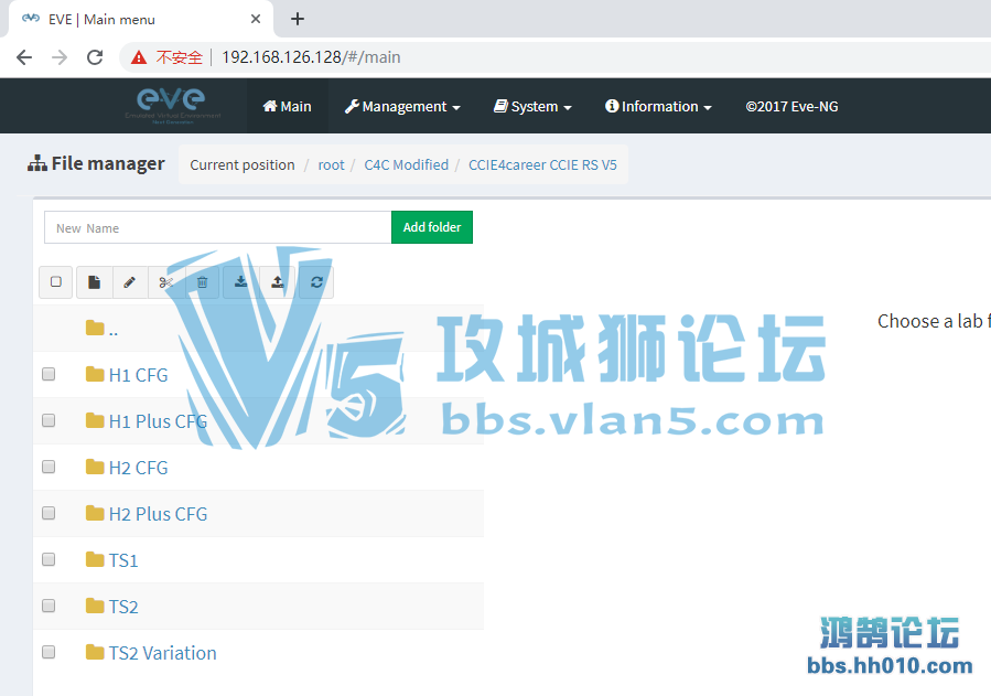 EVE-NG for CCIE RSv5 (CFG, Tshoot, Updated new TS2 variation) ٶ