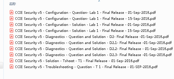 CCIE Security v5 CONFIG, DIAG, TSHOOT LAB1 plus DIAG 2.3