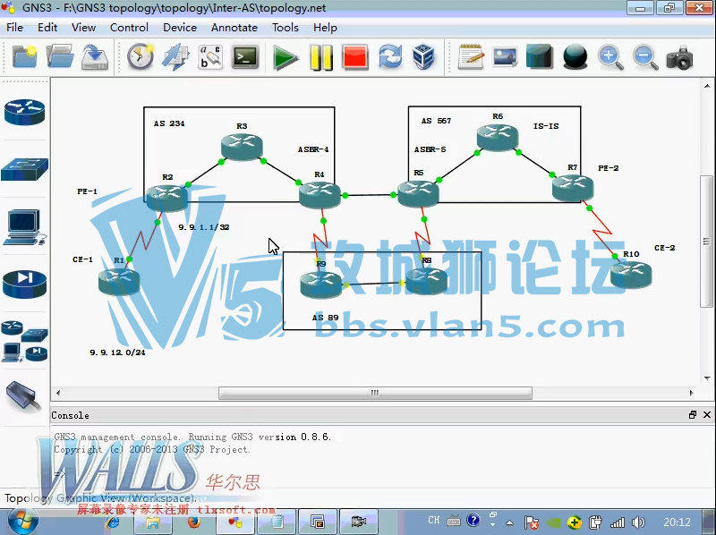 ˼CCIE ISPѵӪƵ רγ inter-ASMP-eBGPVRF