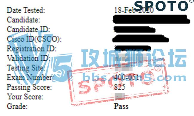 SPOTOϲ4λSPOTOѧԱ218һPASS CCIE Эȫԣ2020Լ