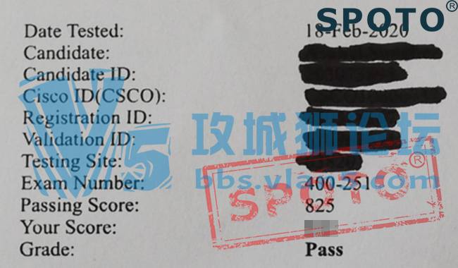 SPOTOϲ4λSPOTOѧԱ218һPASS CCIE Эȫԣ2020Լ