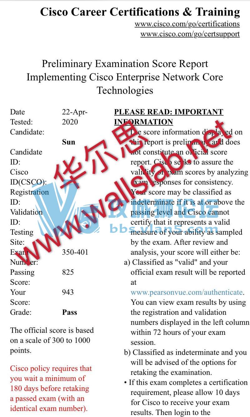 ϲ˼λͬѧ2020422PASS˼CCIE-EI350-401