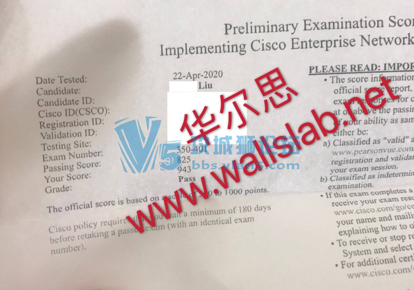 ϲ˼λͬѧ2020422PASS˼CCIE-EI350-401