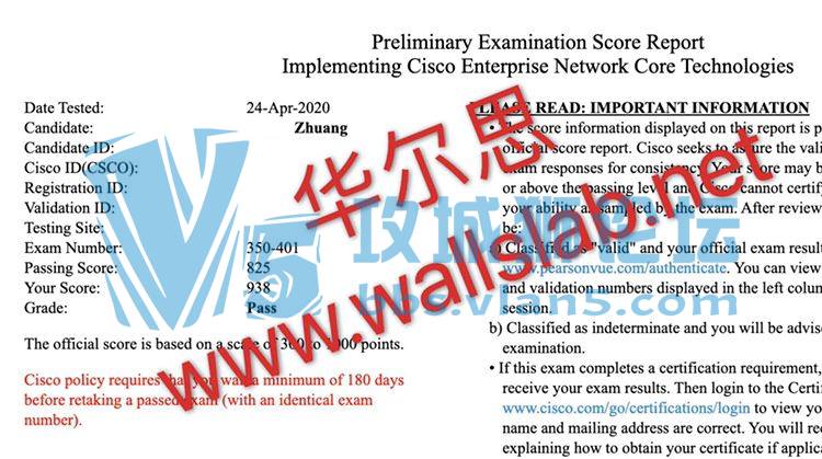 ϲ˼ׯͬѧ2020424PASS˼CCIE-EIԣ350-401