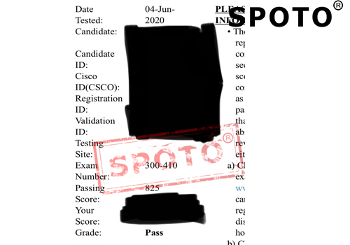 6月04号思博在线学员一次高分PASS CCIE R&S新版笔试(300-410)-第三位