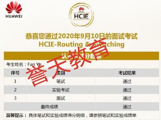 ףλѧԱPASSͨHCIE֤
