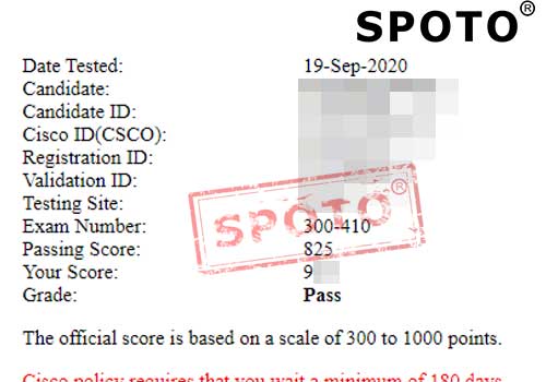 SPOTOϲλ˼ѧԱ919PASS CCIE R&S °(300-410)