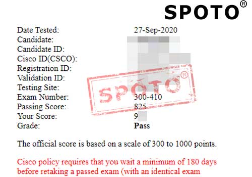 CCNP 300-410  9��27�� ���� 