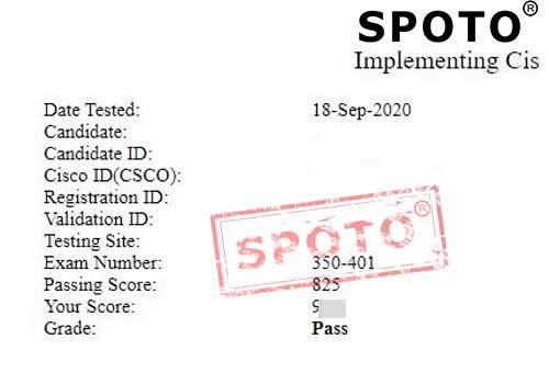 SPOTOȫʵֲ᡿918 λ˼ѧԱPASS CCIE RSԣ350-401