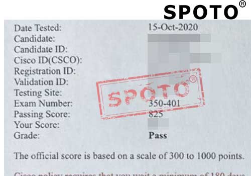 ��SPOTO�����⡿��ϲ˼��ѧԱ 10��15�� �߷�PASS  CCIE���°���ԣ�350-401����