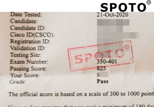 【SPOTO免费题库】哇 恭喜思博学员 连续5人在10月21日  高分PASS  CCIE！新版笔试...
