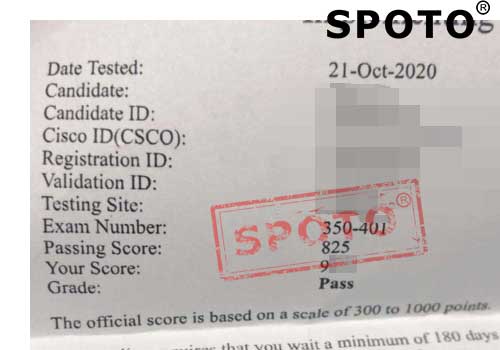 【SPOTO免费题库】哇 恭喜思博学员 连续5人在10月21日  高分PASS  CCIE！新版笔试...